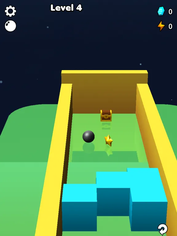 Capturas de tela do Ball To Star iPad 