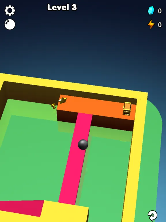 Capturas de tela do Ball To Star iPad 