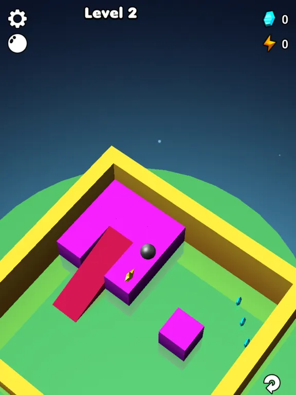 Capturas de tela do Ball To Star iPad 
