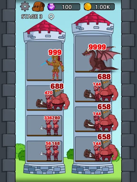 Hero Castle Wars iPad  Screenshots