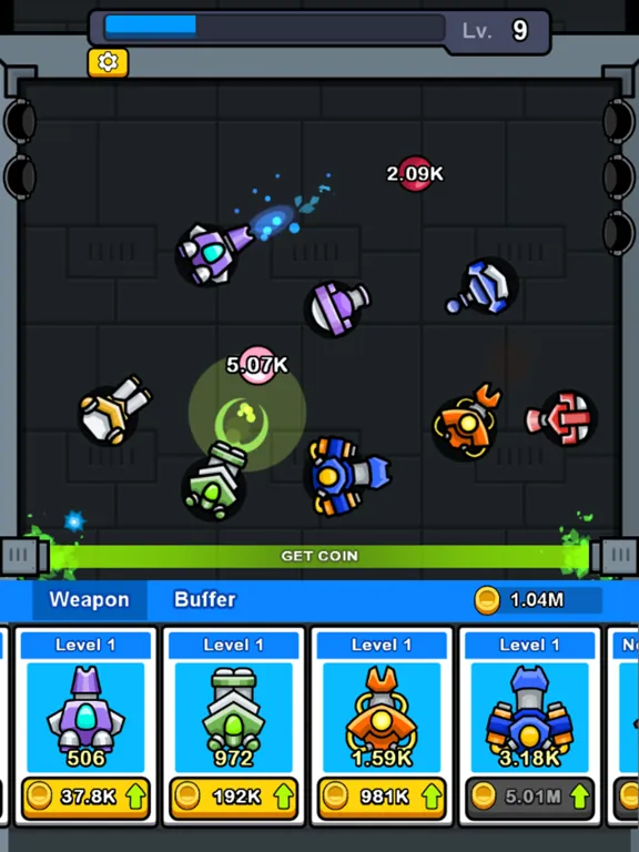Скриншоты Gun War Balls iPad 