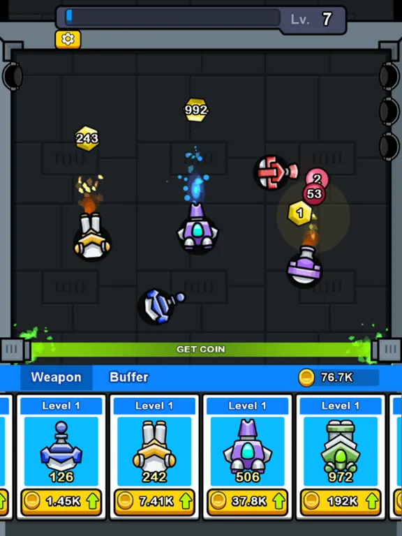 Скриншоты Gun War Balls iPad 