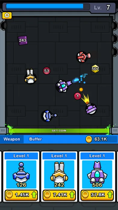 Скриншоты Gun War Balls