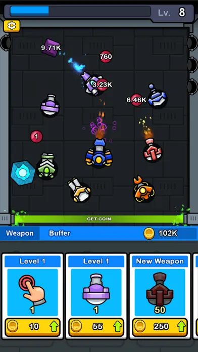 Скриншоты Gun War Balls