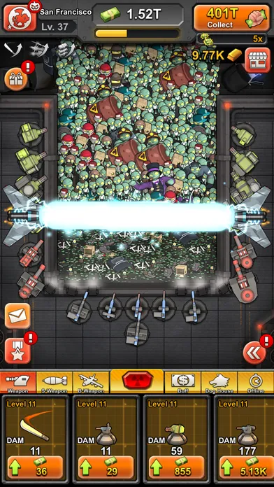 Ảnh chụp màn hình của Idle Zombies