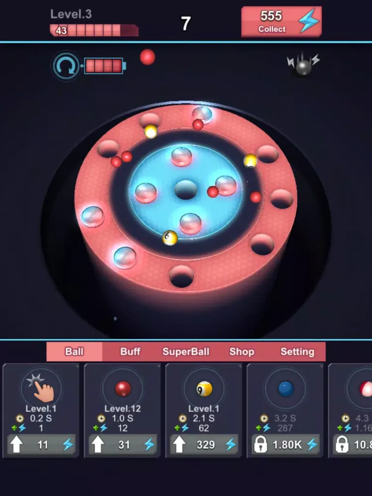 Wheel Balls iPad  스크린샷