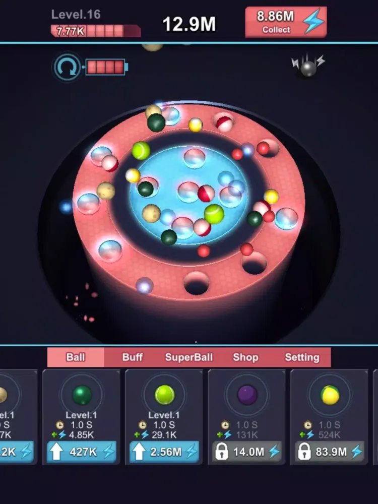 Wheel Balls iPad  스크린샷