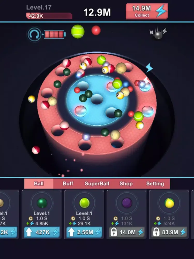 Wheel Balls iPad  스크린샷