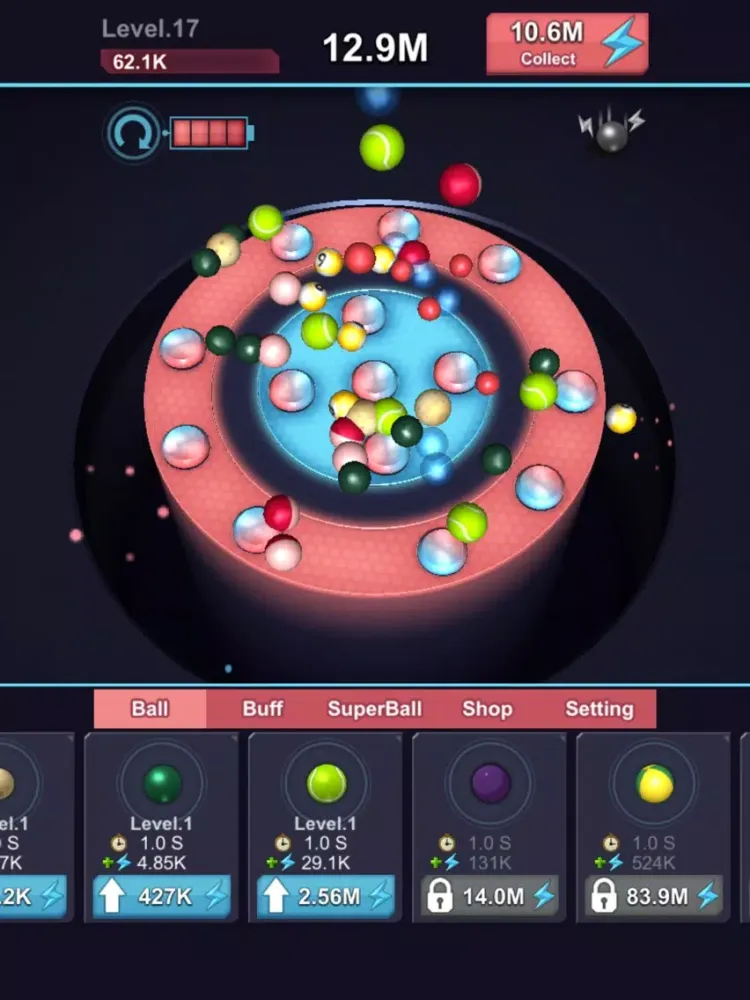 Wheel Balls iPad  스크린샷