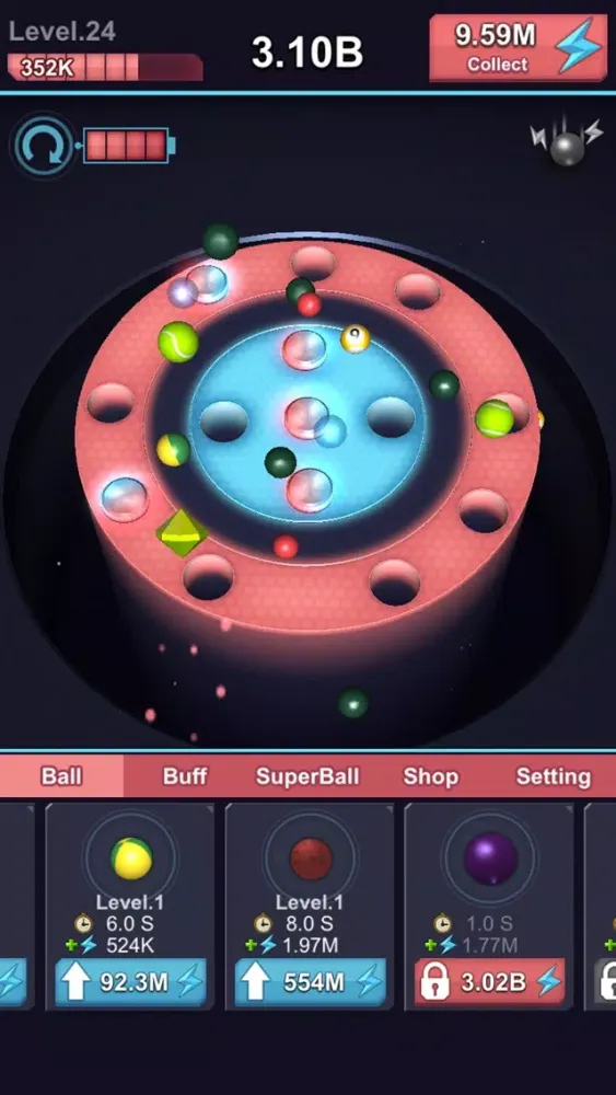 Wheel Balls 스크린샷