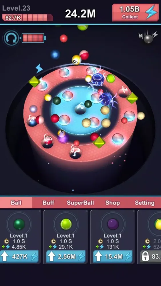 Wheel Balls 스크린샷