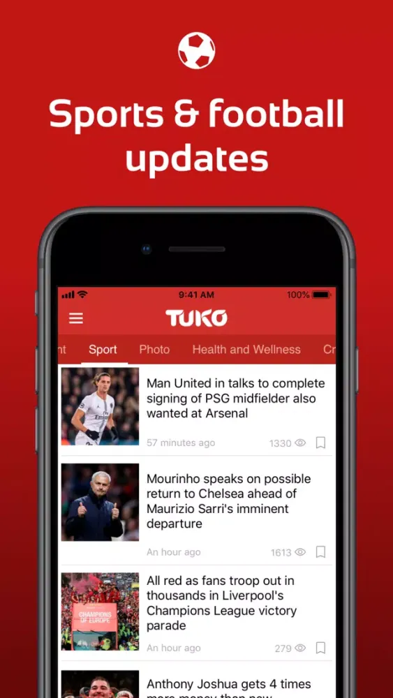 Tangkapan skrin Kenya News TUKO.co.ke