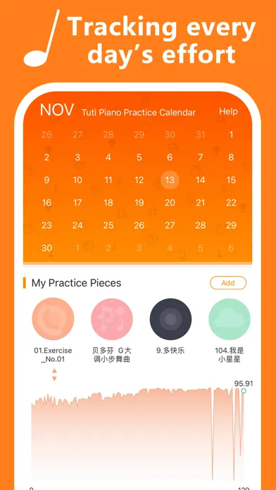 Tuti - Piano Practice Tool Screenshots