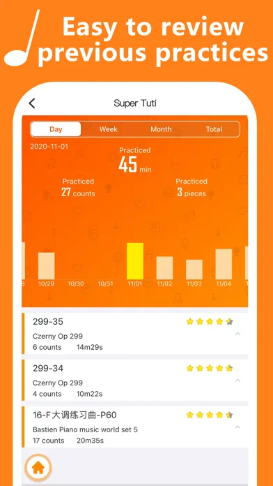 Tuti - Piano Practice Tool Screenshots