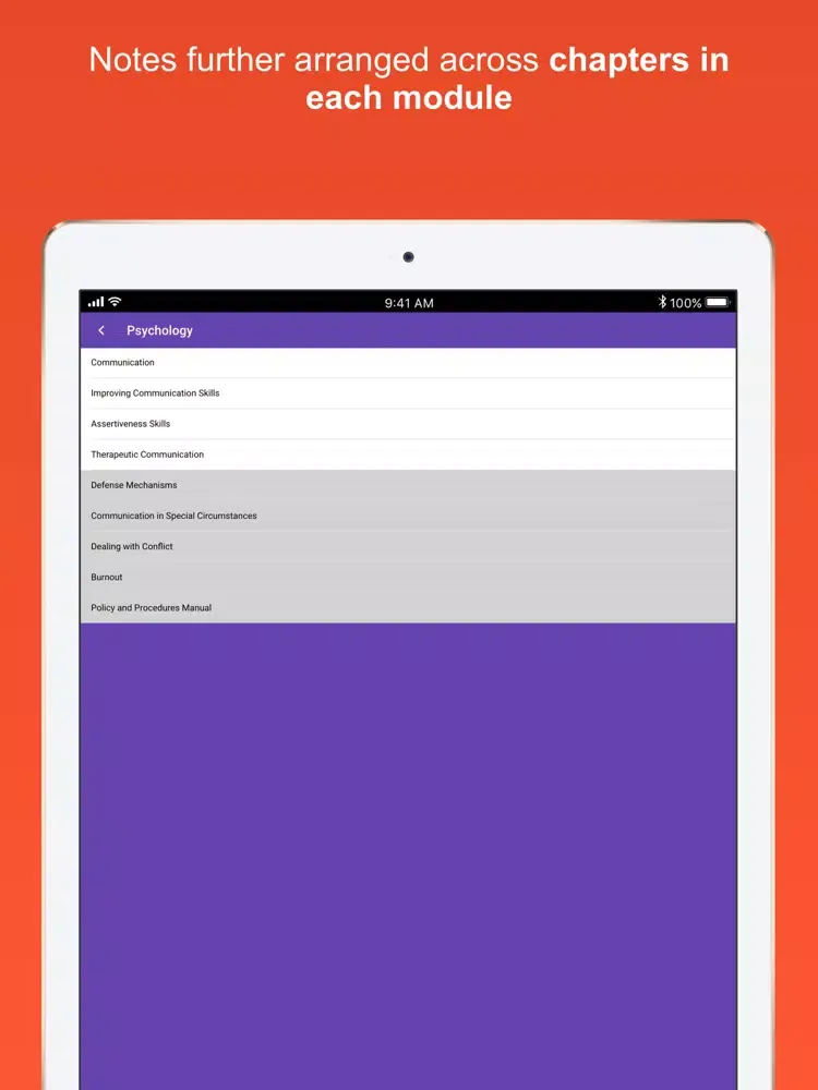 CMA Study Notes Lite iPad 应用截图
