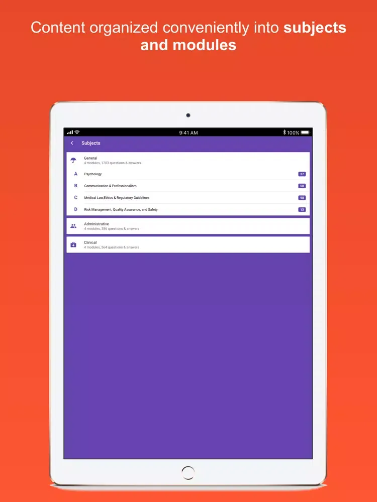 صور CMA Study Notes Pro iPad 