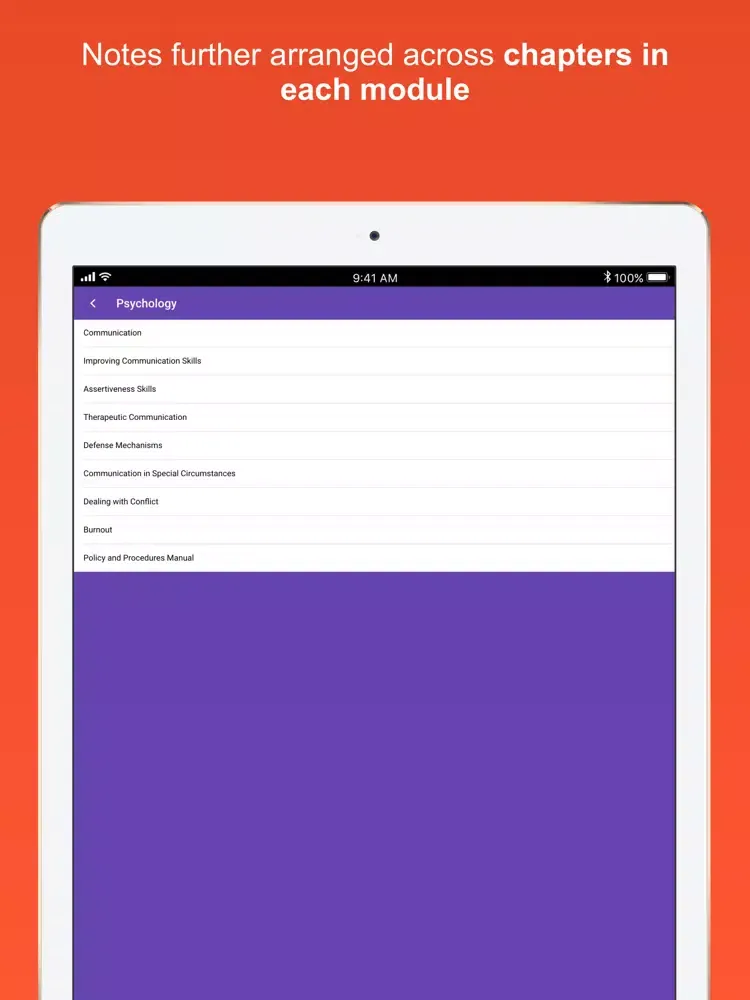 صور CMA Study Notes Pro iPad 