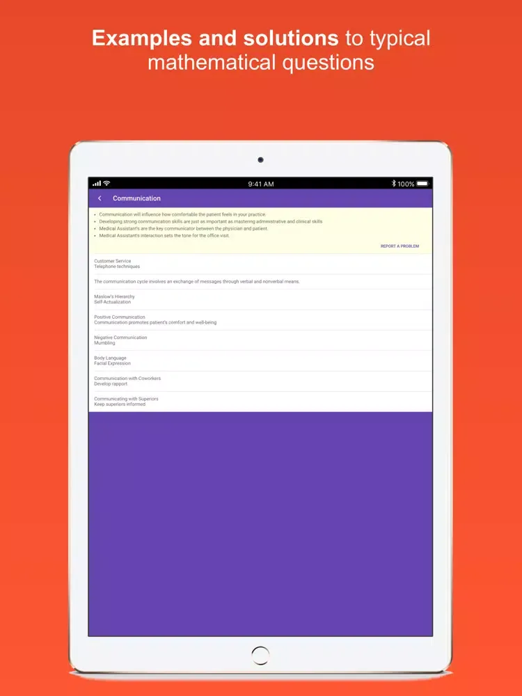 صور CMA Study Notes Pro iPad 