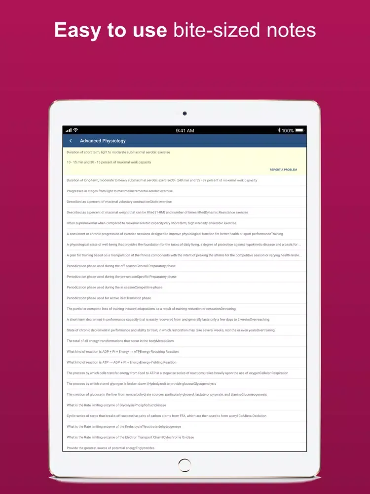 تصاویر FNP Study Notes iPad 