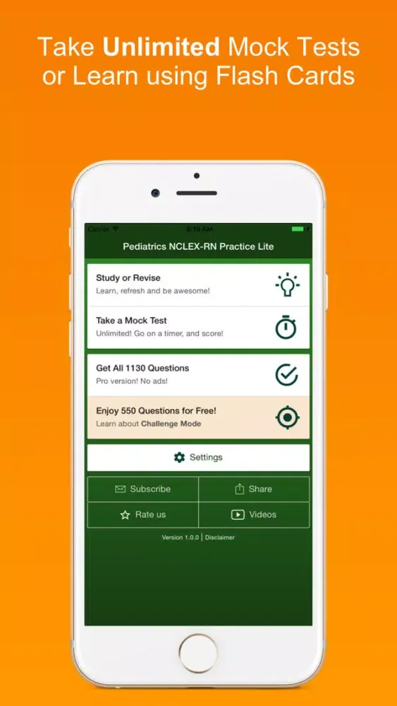 NCLEX-RN Pediatrics Practice Exams Lite স্ক্রিনশট