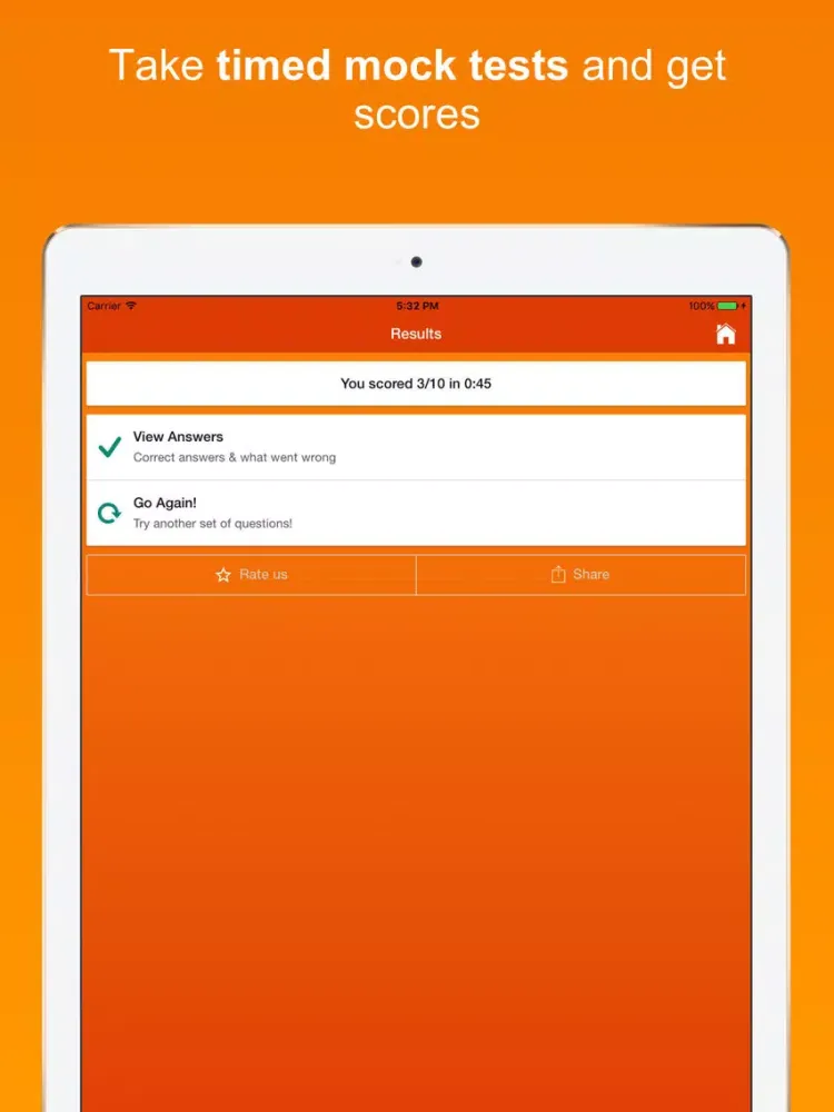 NCLEX-RN Practice Exams Pro iPad  스크린샷