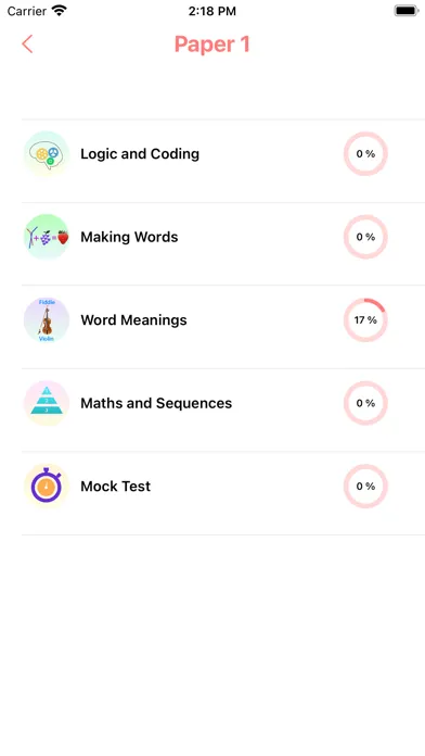 11+ Verbal Reasoning Practice應用截圖
