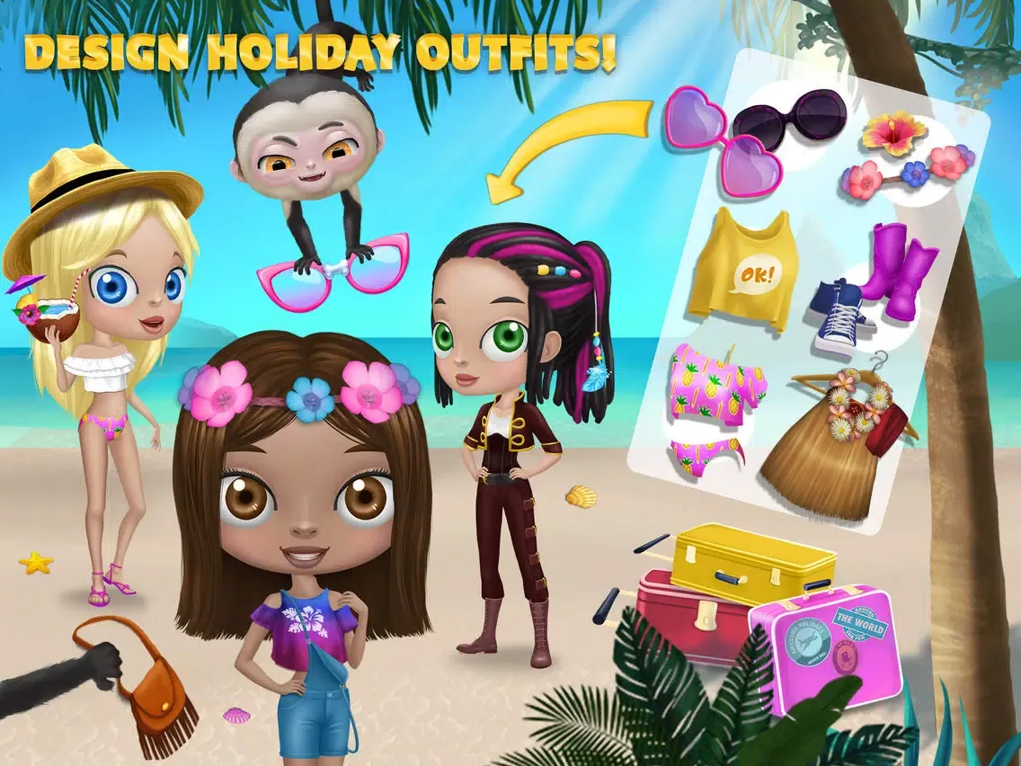 BFF World Trip Hawaii - No Ads iPad  Screenshots