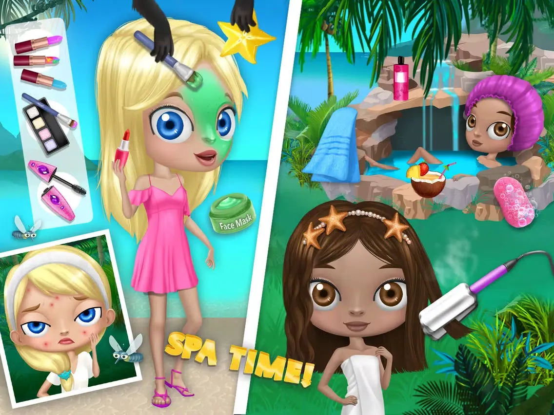 BFF World Trip Hawaii - No Ads iPad  Screenshots