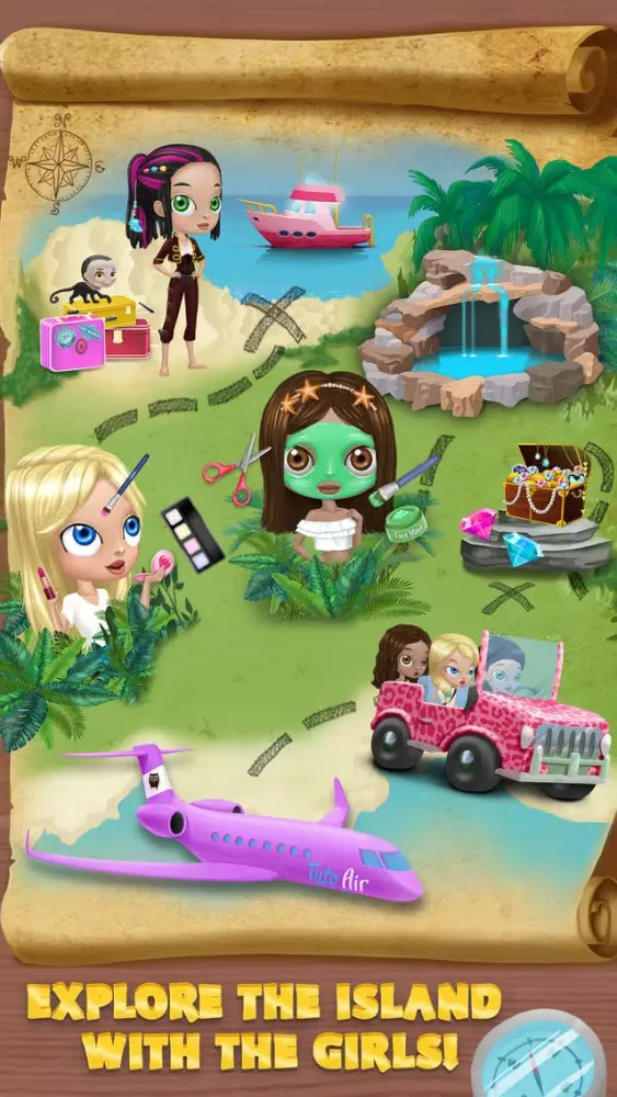 BFF World Trip Hawaii - No Ads Screenshots