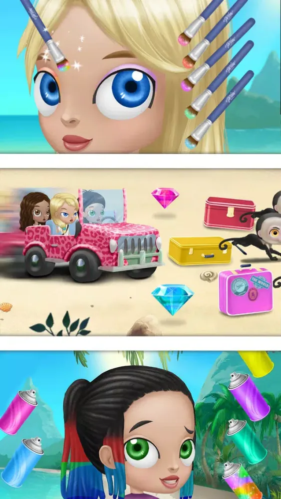 BFF World Trip Hawaii - No Ads Screenshots