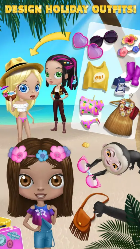 BFF World Trip Hawaii - No Ads Screenshots
