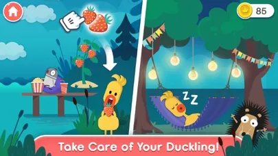 Capturas de tela do Duck Story World