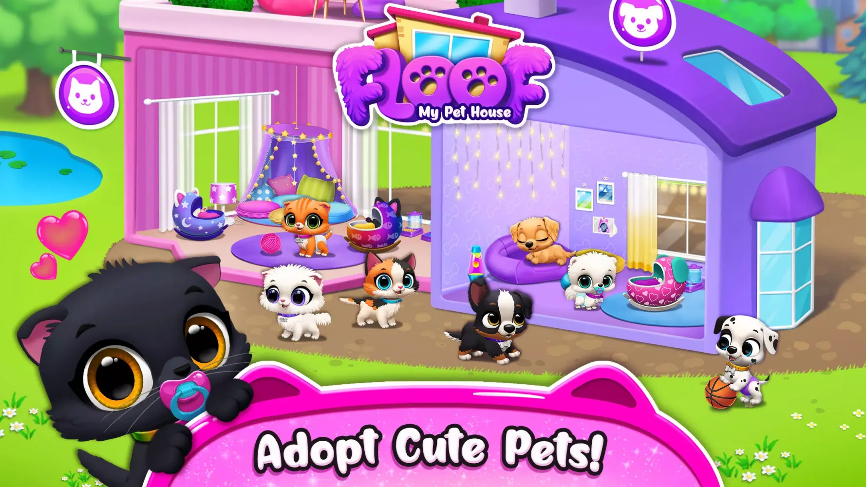 Floof - My Pet House スクリーンショット