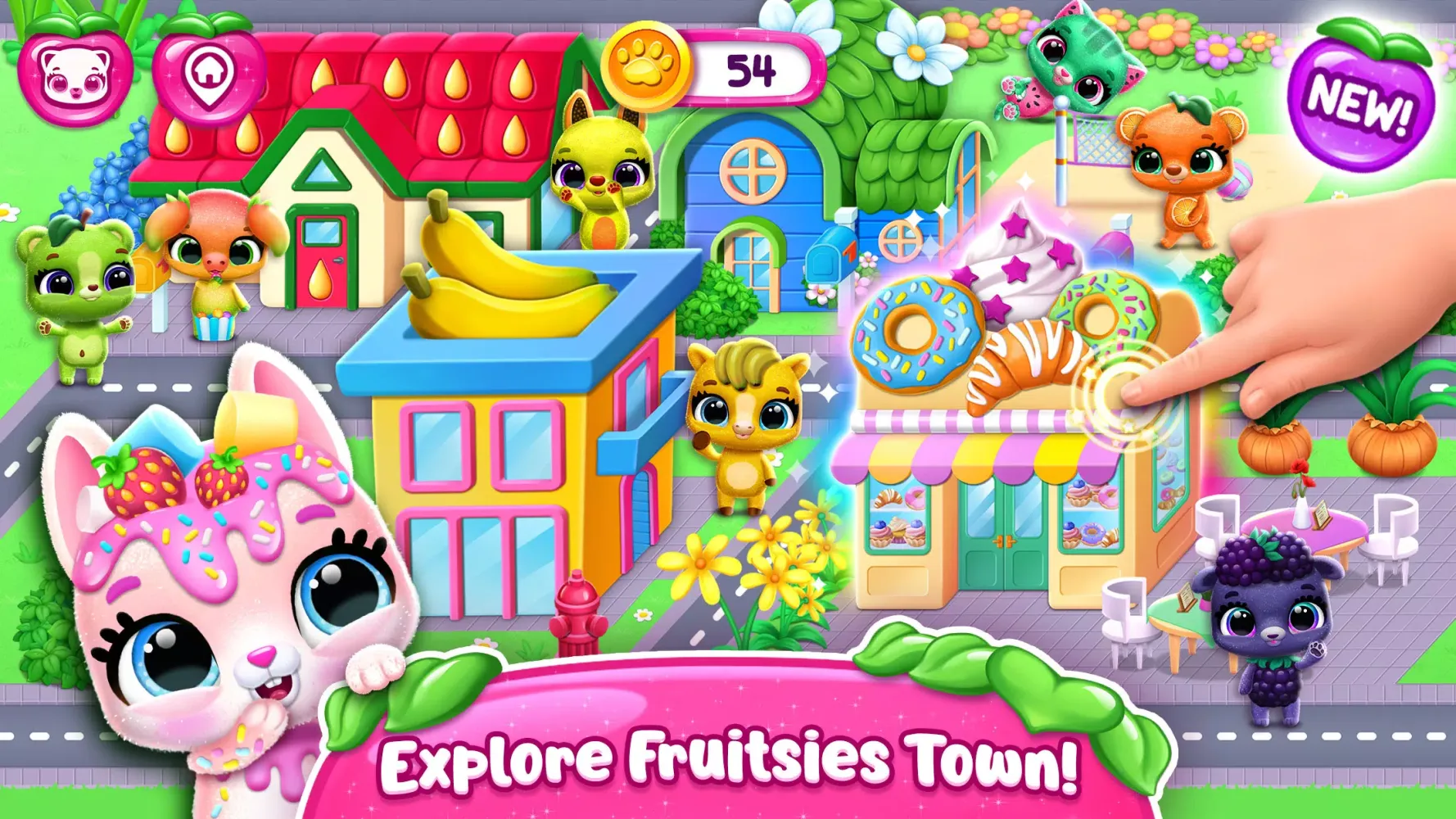 Tangkapan skrin Fruitsies