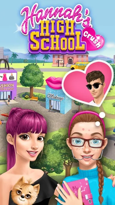 Zrzuty ekranu Hannah's High School Crush - No Ads