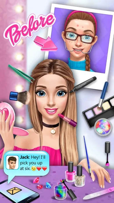 Zrzuty ekranu Hannah's High School Crush - No Ads