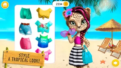 Capturas de tela do Jungle Animal Hair Salon 2
