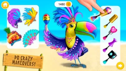 Capturas de tela do Jungle Animal Hair Salon 2