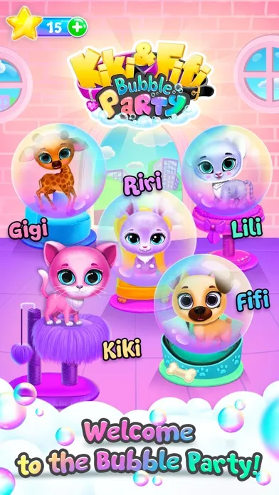 Kiki & Fifi Bubble Party Screenshots