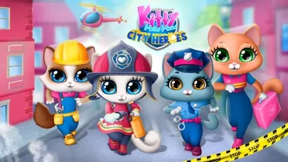 Kitty Meow Meow City Heroes স্ক্রিনশট