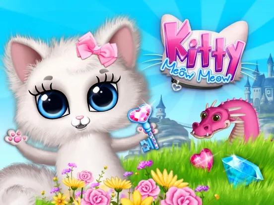 Kitty Meow Meow My Cute Cat iPad  سکرین شاٹس