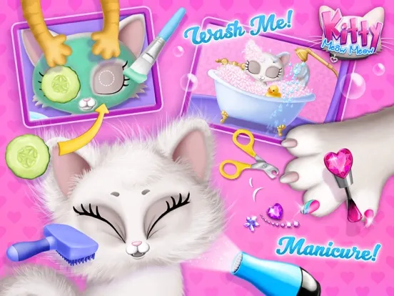 Kitty Meow Meow My Cute Cat iPad  سکرین شاٹس