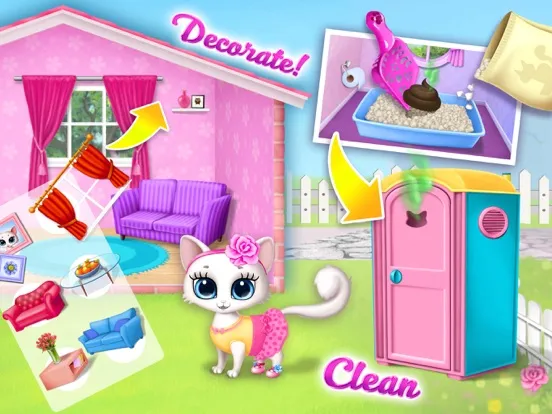 Kitty Meow Meow My Cute Cat iPad  سکرین شاٹس
