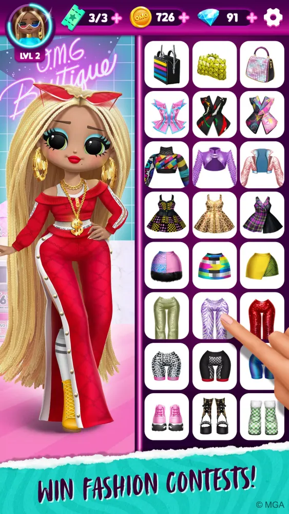 تصاویر LOL Surprise! OMG Fashion Club