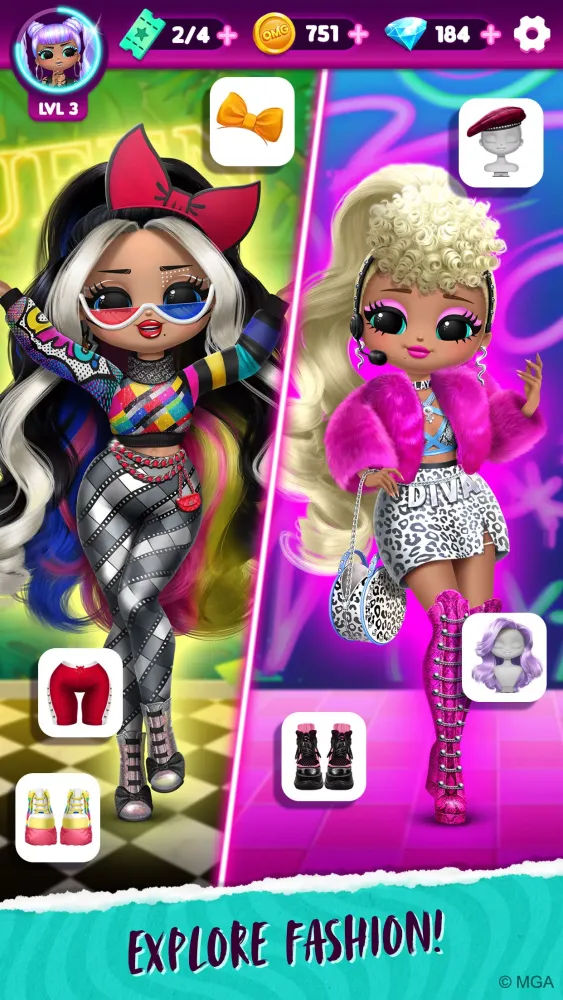 تصاویر LOL Surprise! OMG Fashion Club