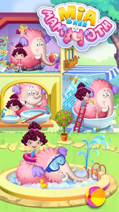 Mia and Her Mammoth – Secret Giant Pet Care应用截图