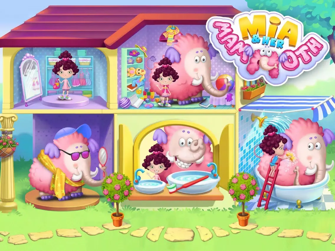 Screenshot di Mia and Her Mammoth – No Ads iPad 