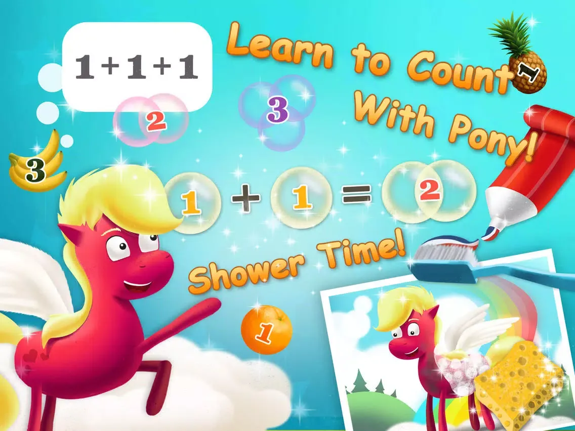 Miss Preschool Math World - Numbers, Shapes & Colors in Princess Castle iPad  স্ক্রিনশট