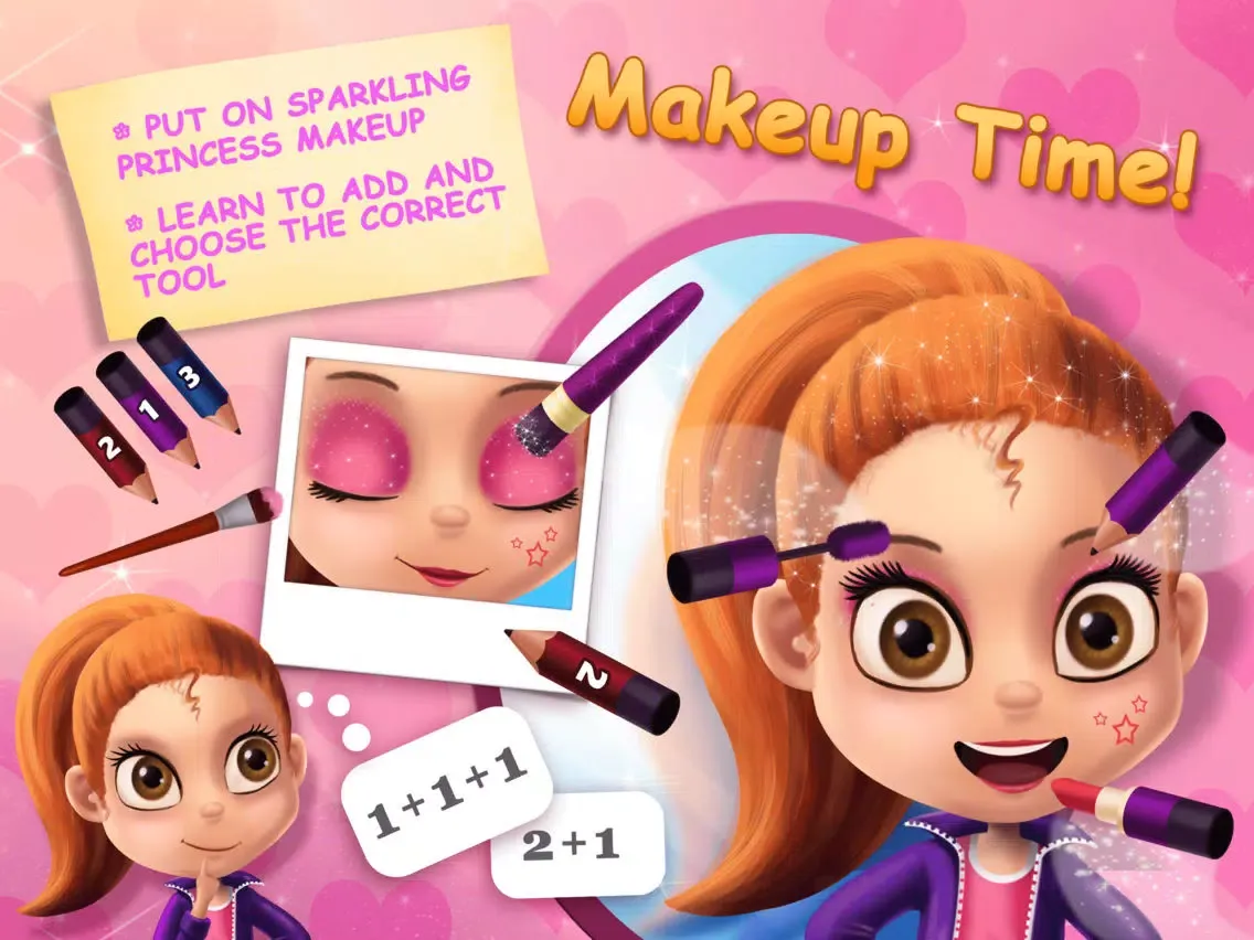 Miss Preschool Math World - Numbers, Shapes & Colors in Princess Castle iPad  স্ক্রিনশট