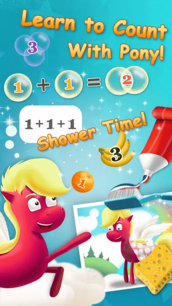 Miss Preschool Math World - Numbers, Shapes & Colors in Princess Castle স্ক্রিনশট